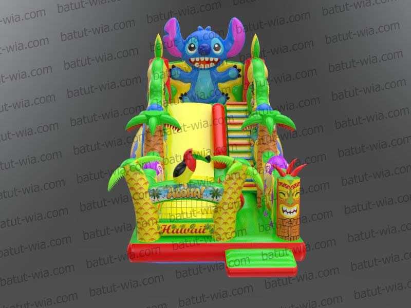 Надувна гірка Алоха 4м