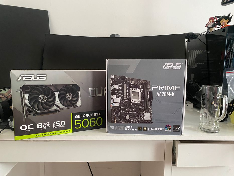 5060 8GB e ASUS PRIME A620K