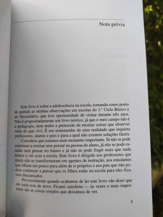 Voltei à Escola (Daniel Sampaio)