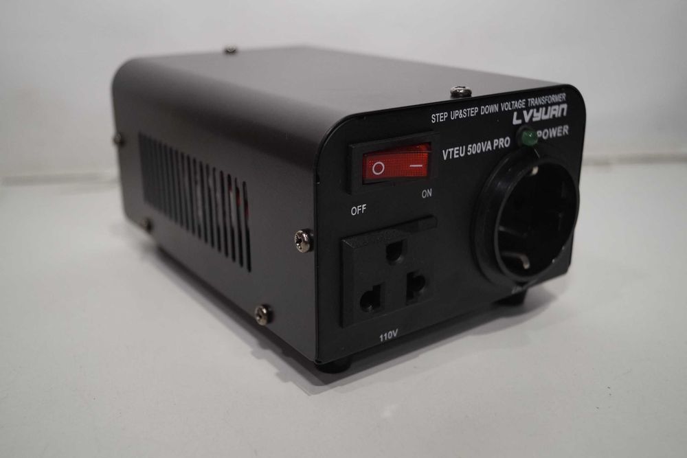 482 LVYUAN Transformator Przetwornica napięcia 230vac/110vac 500W