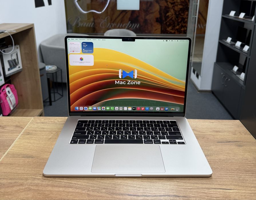 Новий М3 16gb | 256gb • Macbook Air 15 2024 | Гарантія Макбук M3
