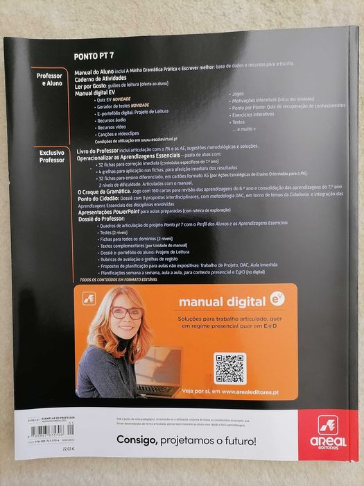 Caderno de Atividades de Português Ponto Pt 7