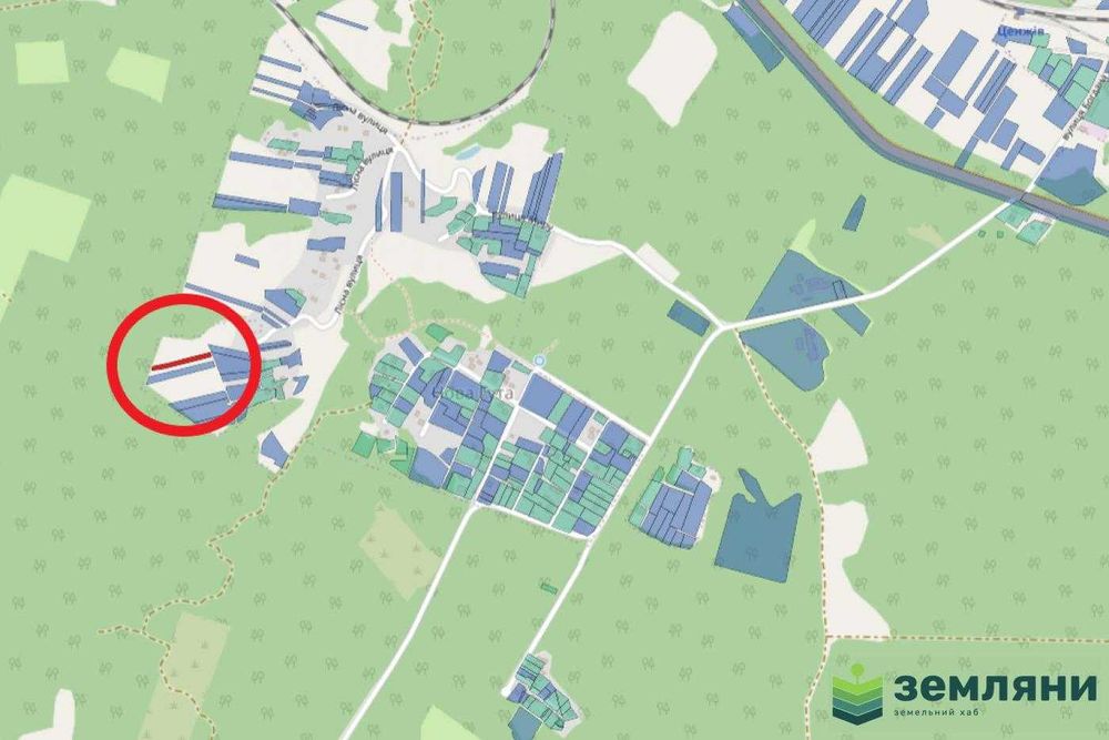 Продаж ділянки з виходом у ліс в с. Нова Гута (8)