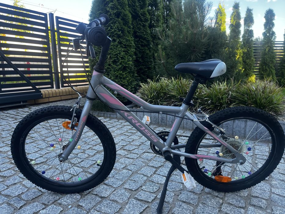 Rower KROSS dziewczęcy 7-10 lat, rozmiar S