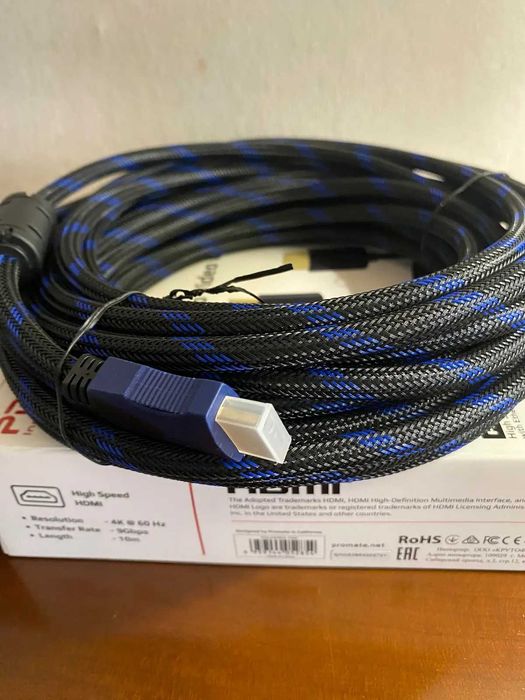 4K HDMI аудіо-відео кабель,  10 метрів