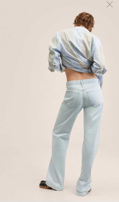 Джинси Mango wideleg (на XS S )