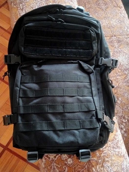 Mochila tactica 50lts preta (Nova)