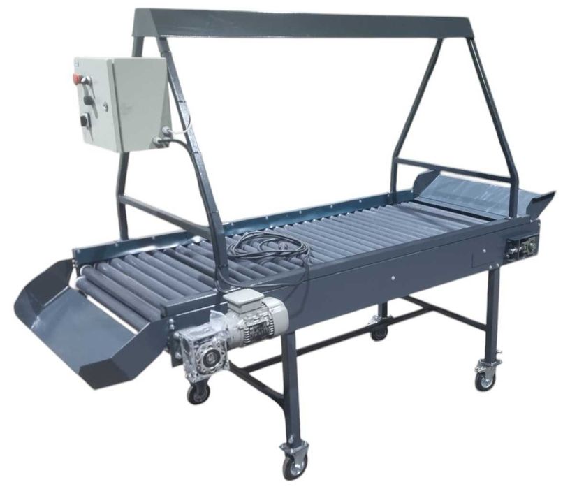 Stół selekcyjny rolkowy do warzyw