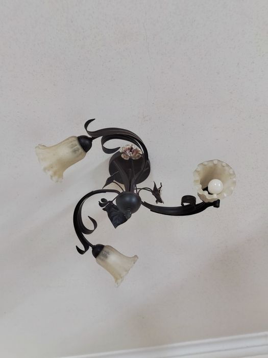 Conjunto 3 candeeiros metal