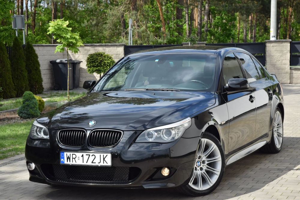 BMW Seria 5 LCI LIFT 2 x M pakiet 177KM Carbonschwarz Automat Ksenony Fvat23%