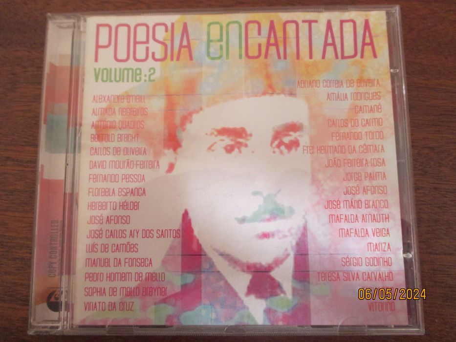 3 cd's - Discos pedidos - Os reis da rádio - Poesia encantada vol. 2