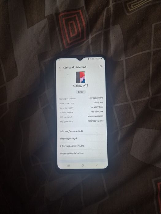 tenho para venda este samsung A13