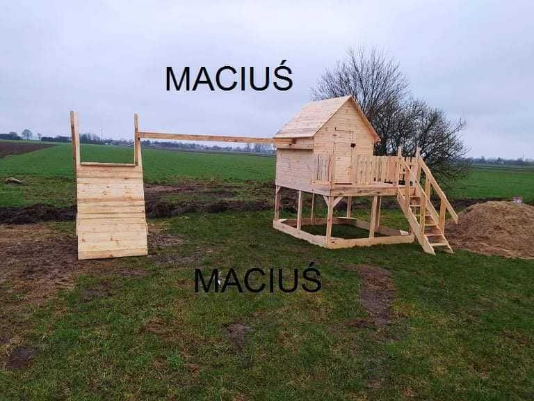 plac zabaw smerfuś