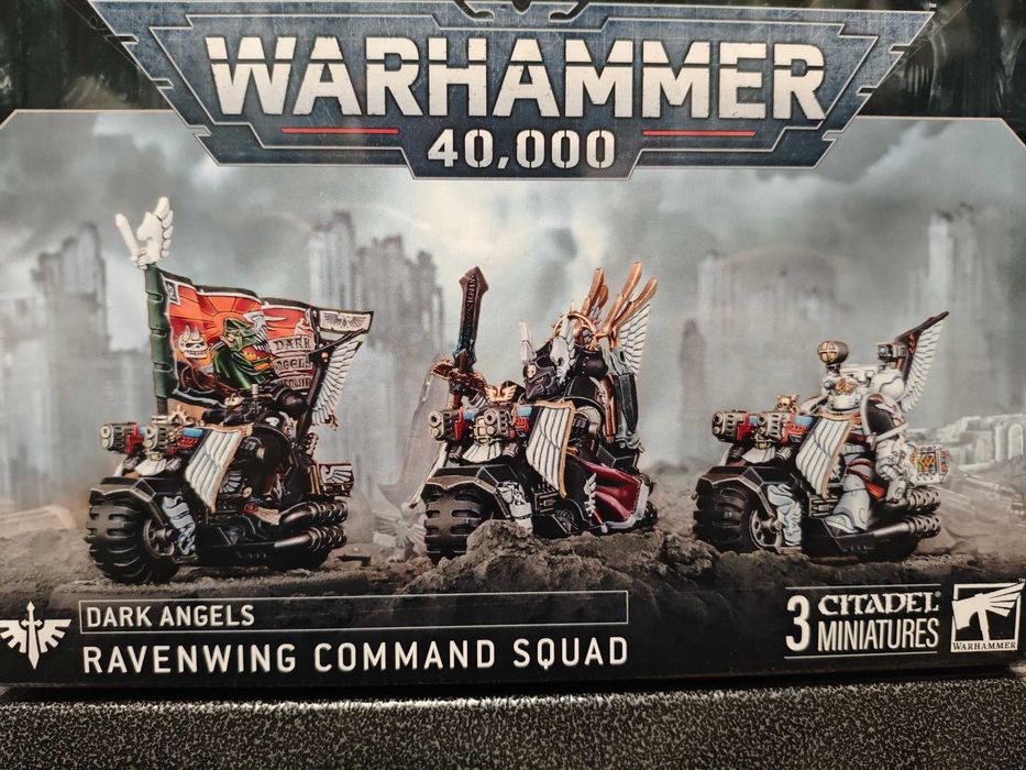 Warhammer 40000 Dark Angels Ravenwing Command Knights