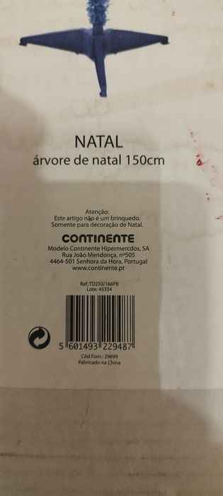 vendo árvore de natal em ótimo estado.