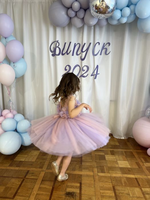 Сукня ніжна святкова 116-122 см, 5-7 років, на свято Новий рік