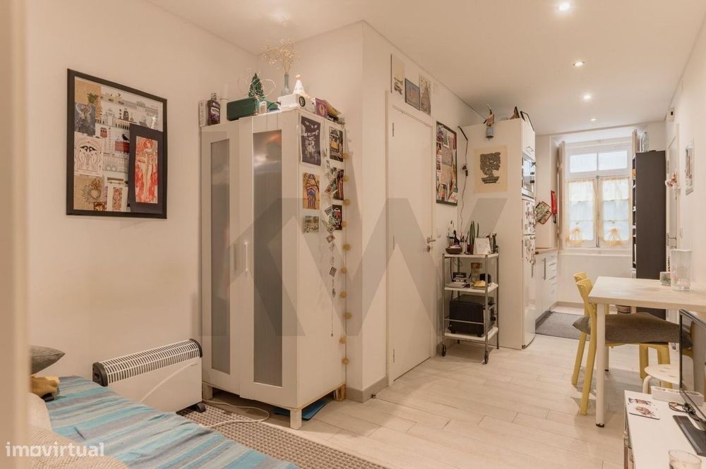 Apartamento T1 para venda na Madragoa, mobilado, equipado e com licenç — Estrela, Lisboa