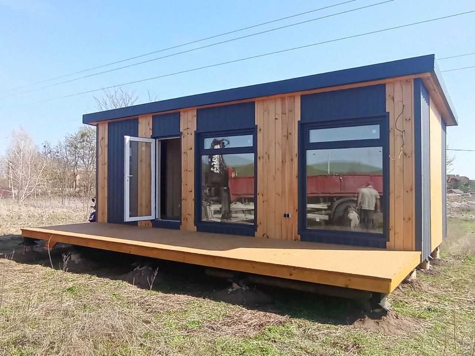 Ціна від ВИРОБНИКА! Модульні будинки, бані, житло, дача, садовий дім