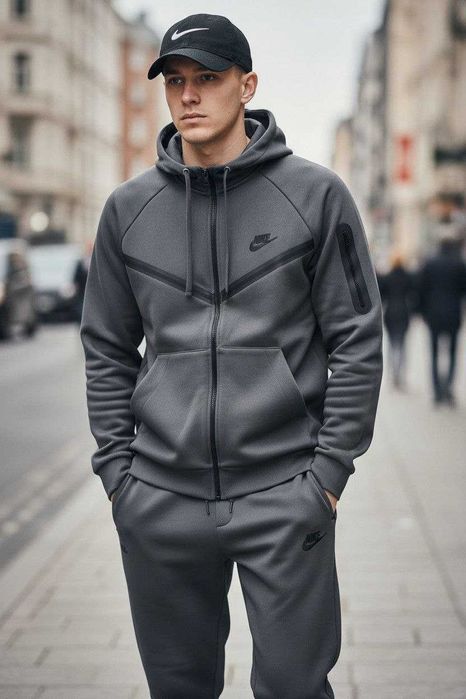 Спортивный костюм Nike Tech мужской весенний осенний найк