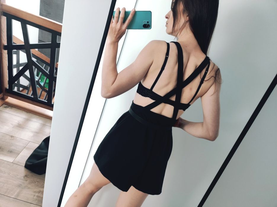 Kombinezon czarny Zara