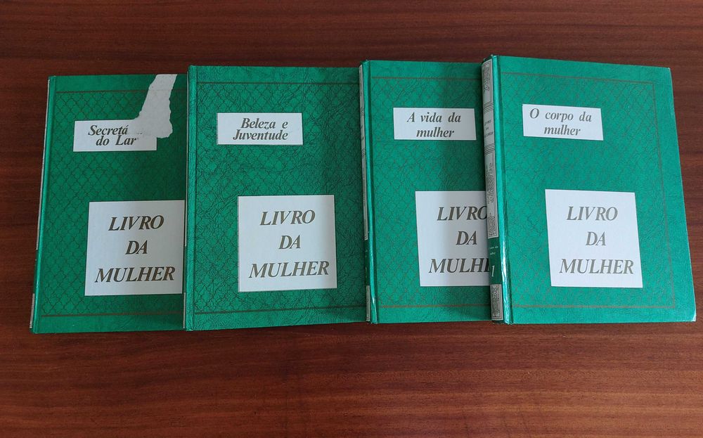 Livros Anos 60-80 sobre o papel da mulher na sociedade