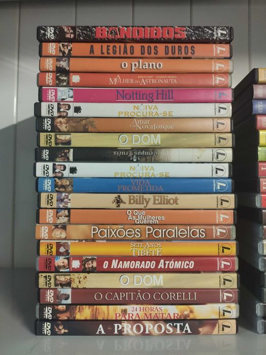 Conjunto de vários DVD's - confira a lista!