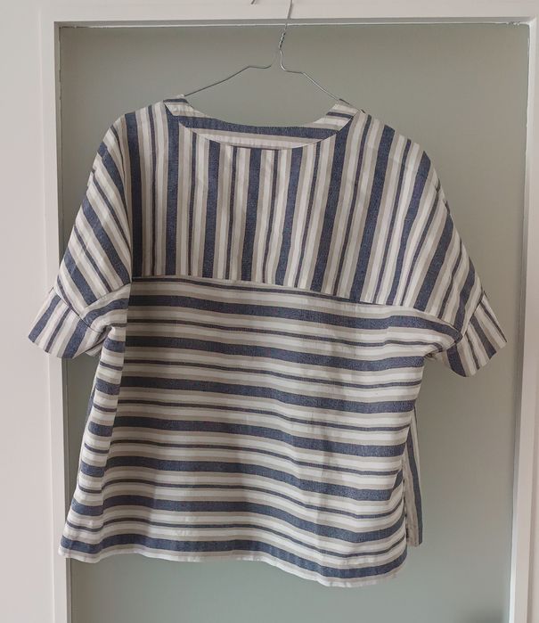 Blusa senhora de riscas