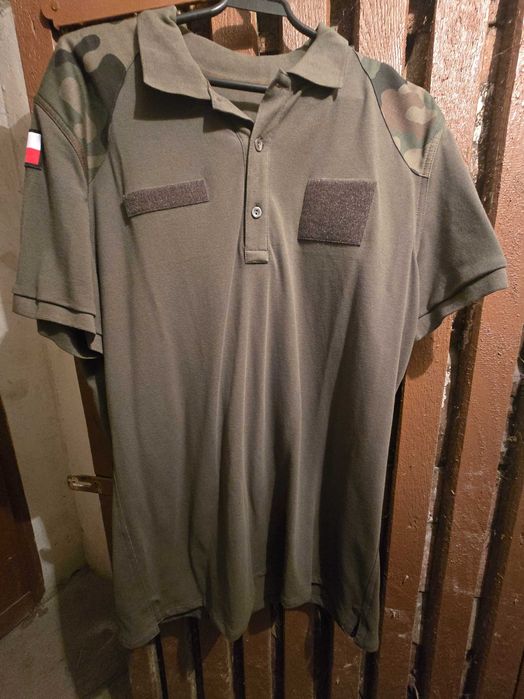 koszulka wojskowa polo moro
