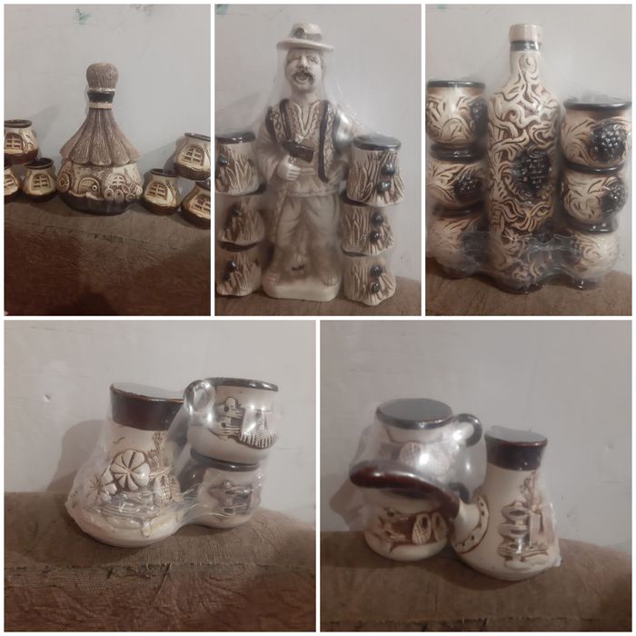 Набор для вина,керамика