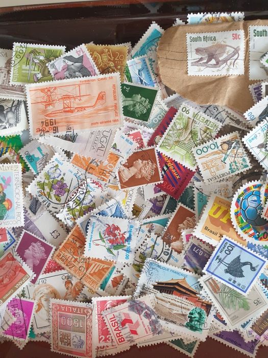 Selos postais coleçao