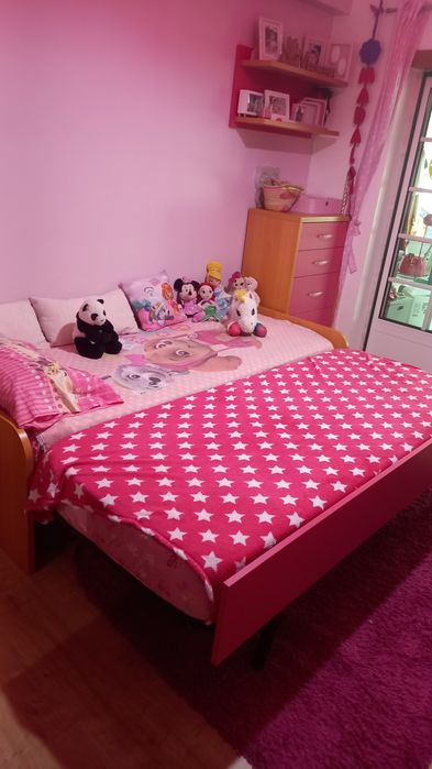 Quarto menina completo lourini