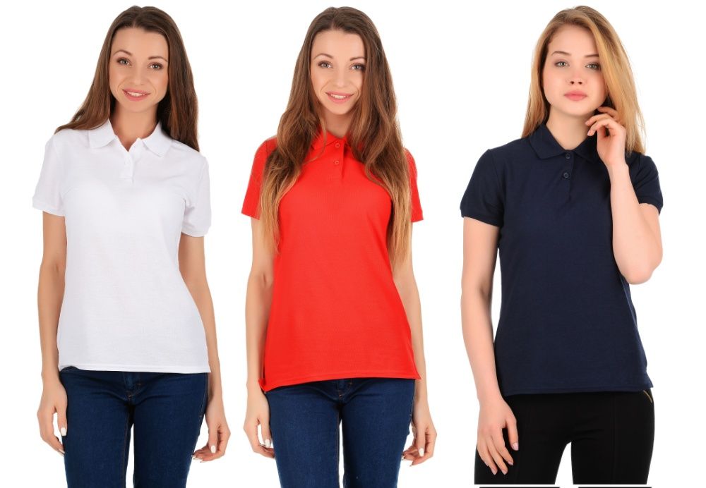 Жіночі Футболки ПОЛО 65/35 з КОМІРЦЕМ Fruit the Loom Polo