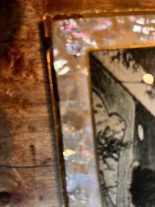 Obrazek masa perłowa  stary kolekcja