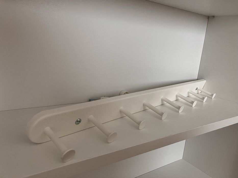 Ikea komplement wieszak wysuwany do szafy pax 58cm
