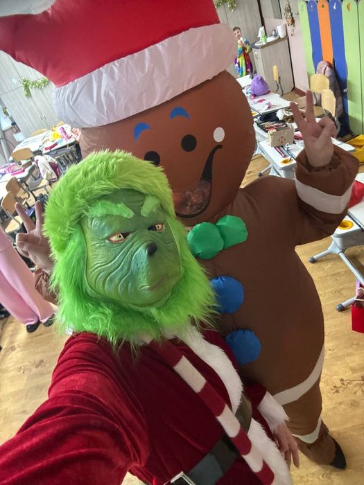 Оренда костюмів для аніматорів (Грінч, Криса(щур), Сніговик, Пряник)