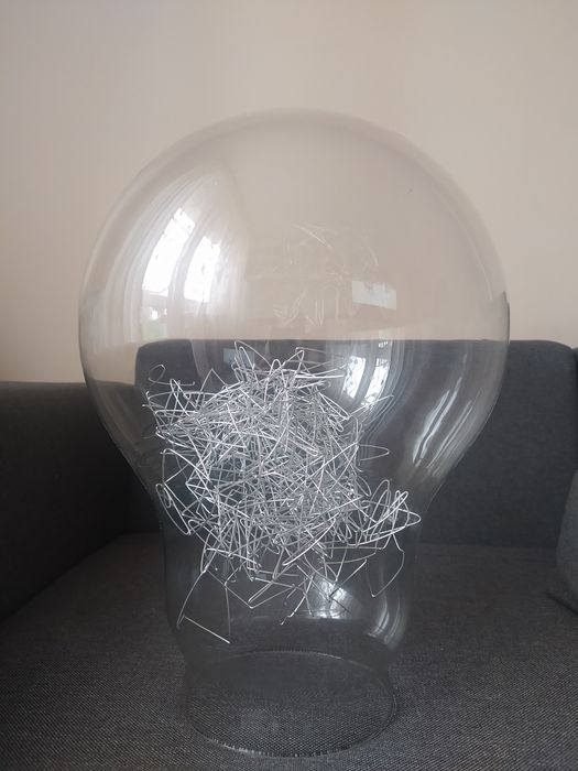 Klosz do lampy wiszącej żarówka