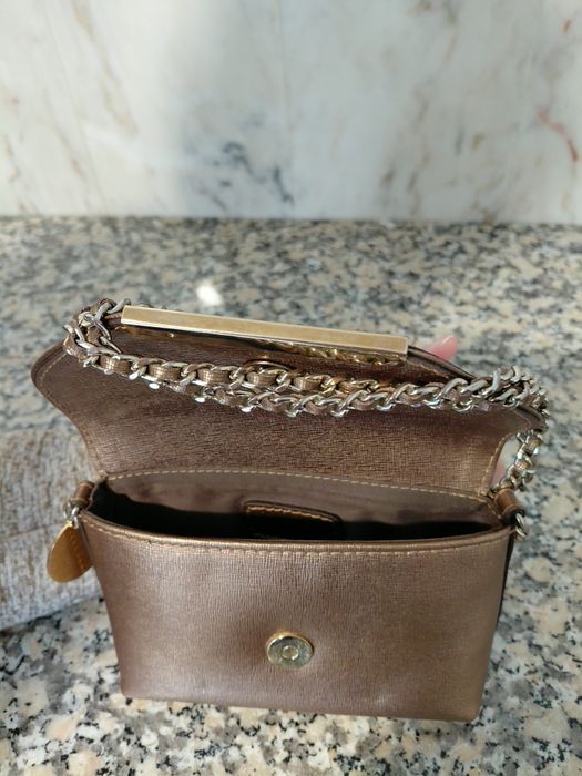 Mala/Carteira/Clutch Pedro Del Hierro em Pele