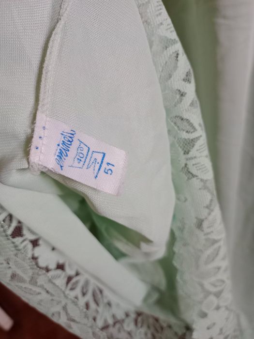 Комбинация салатовая винтаж ГДР Eminett