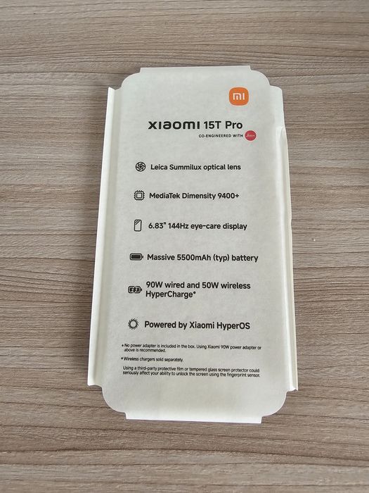 Xiaomi 15T PRO czarny 12 / 256 GB
