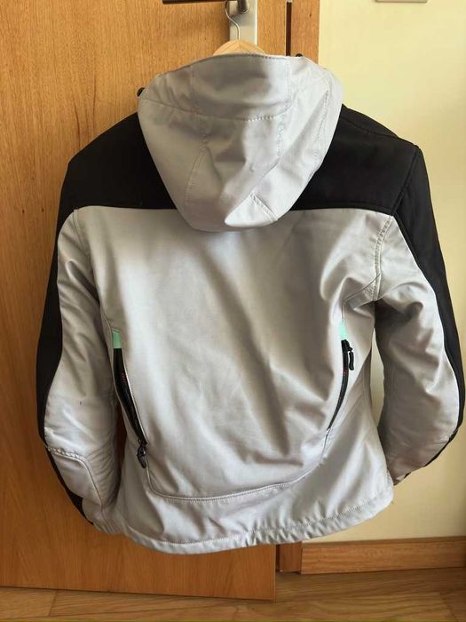Jaqueta de Moto Feminina ARMURE Tamanho M – Ivory/Mint