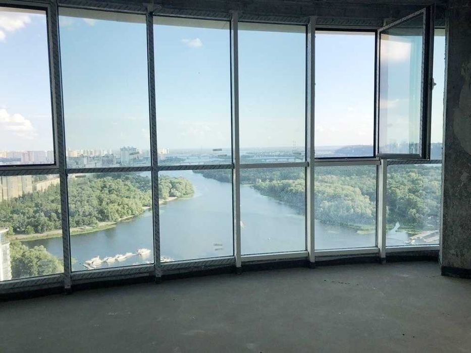 Видова на р.Дніпро дворівнева 5К ЖК Сонячна Рив’єра М.Слобідська 3а