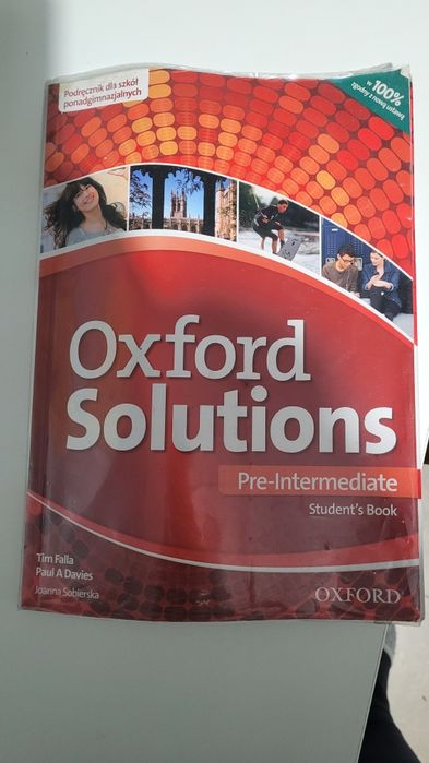 Angielski  oxford solutions