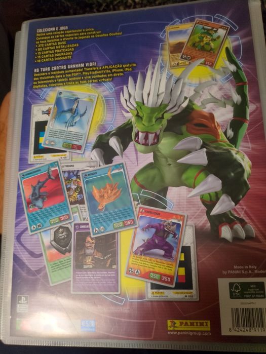 Invizimals Jogo de Cartas Coleccionáveis Desafios Ocultos