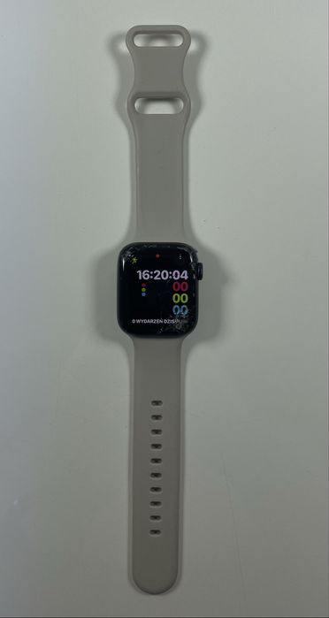 Apple Watch SE 40mm A2351 Alu Midnight GPS  MKQ13WB/A uszkodzona szybka