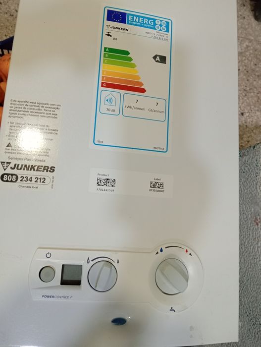 Esquentador Junkers energy power Control f