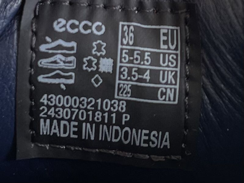 Кеди Ecco Soft 7 36 р