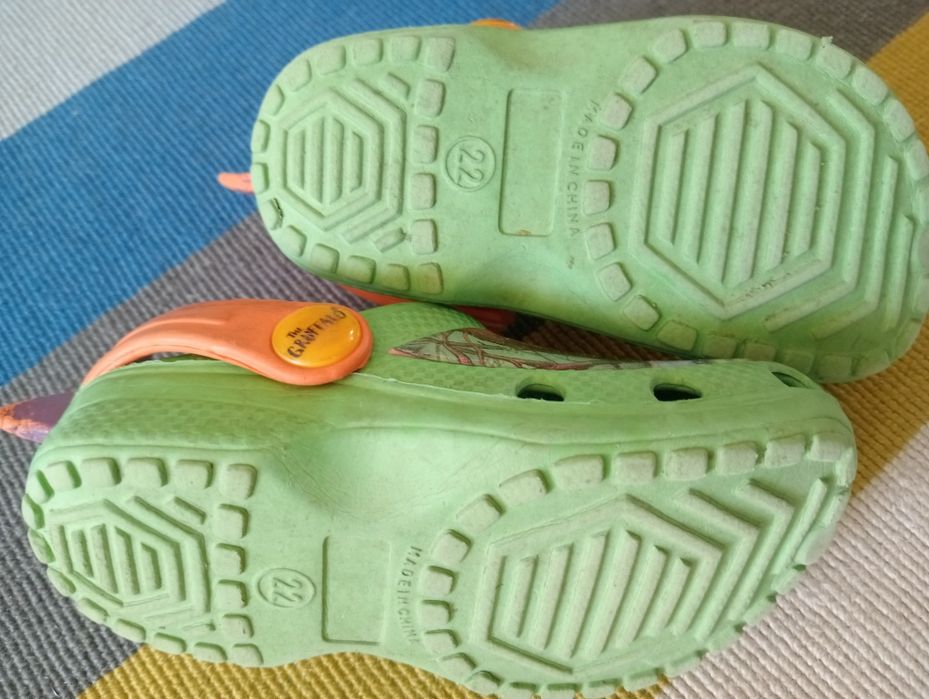 Buty a'la crocs gruffalo