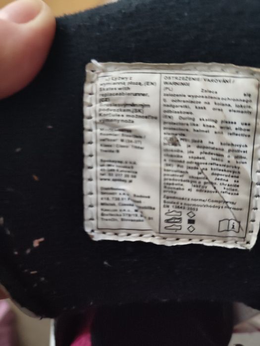 Rolki, łyżworolki rozm.33