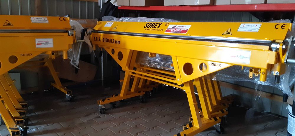 Zaginarka  SOREX-2160 nowa Łódź, Piotrków, Tomaszów,