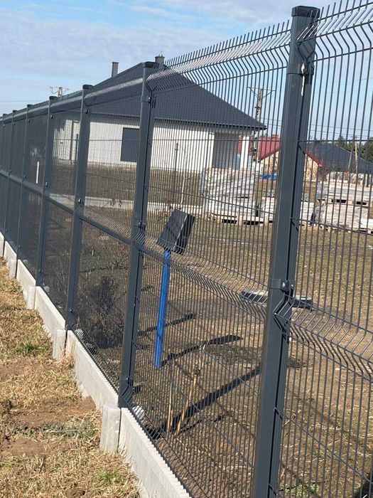 Ogrodzenie panelowe z podmurówką, 1,53 fi4